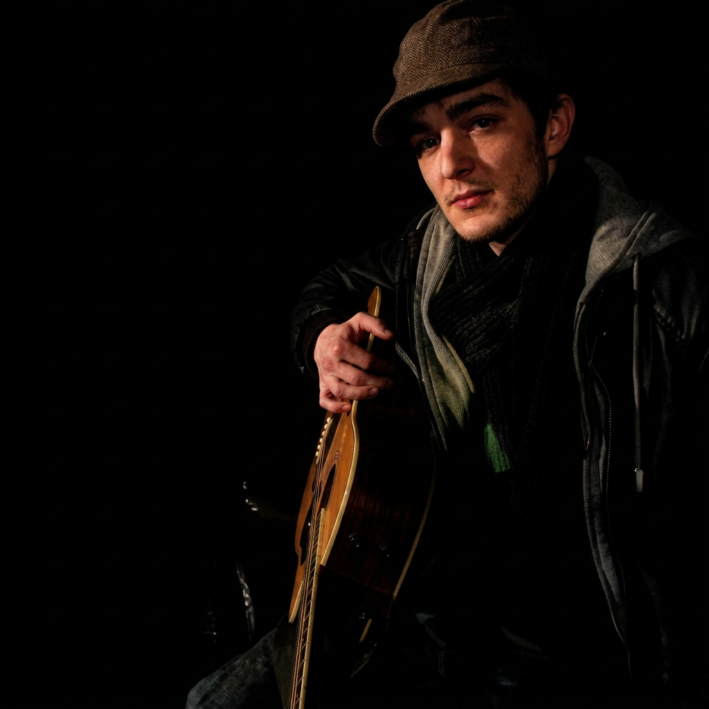 Carl Martin with guitar