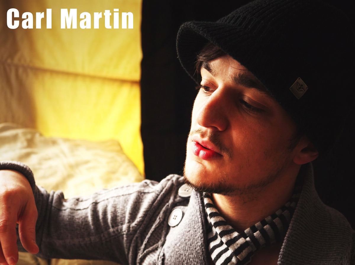 Carl Martin close-up portrait
